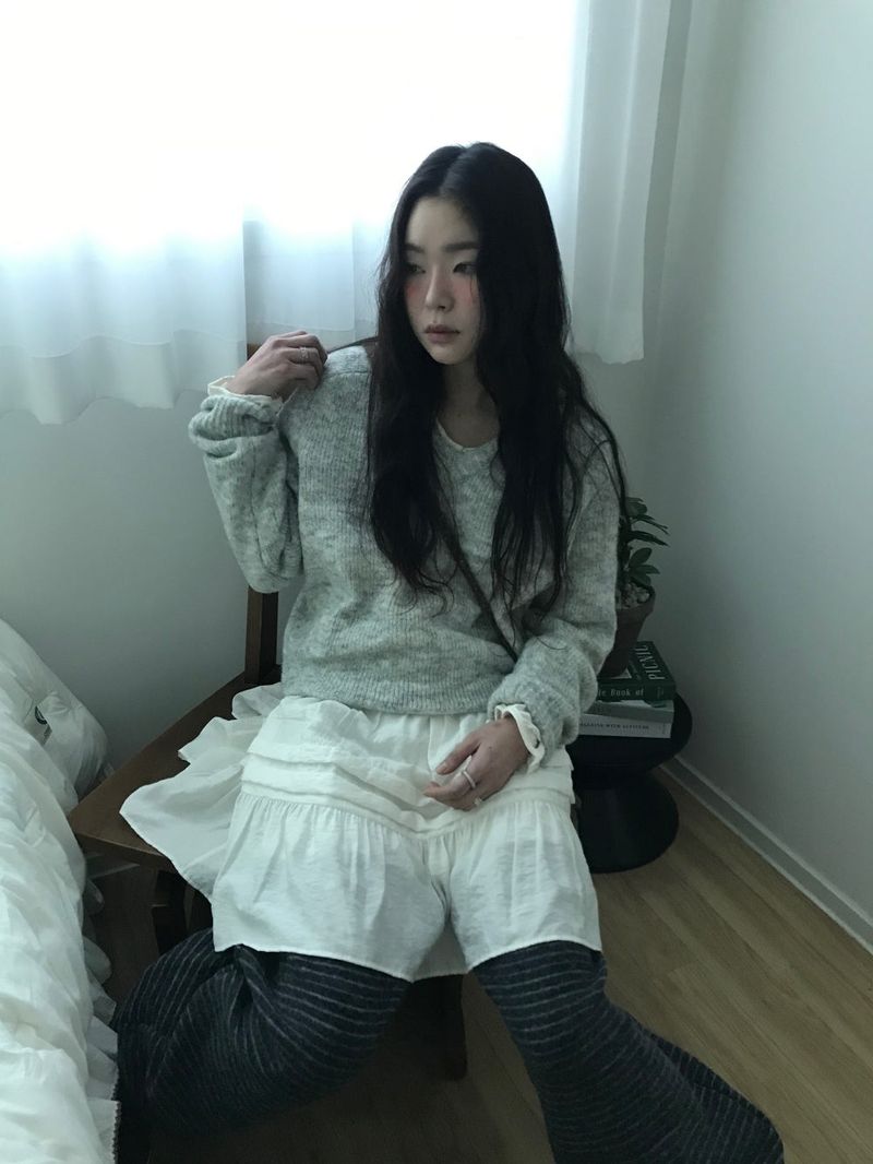 ビクトリアピンタックドレス (2color)