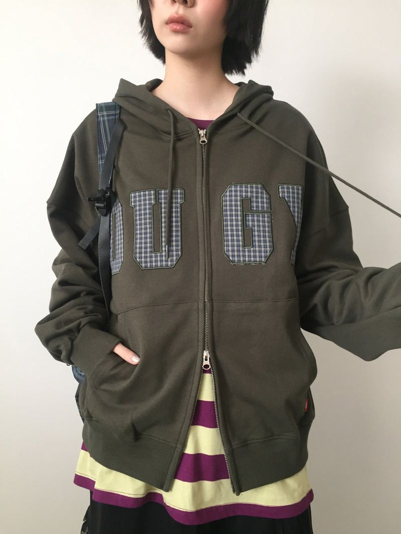 YWD DUGY HOODIE ZIP-UP