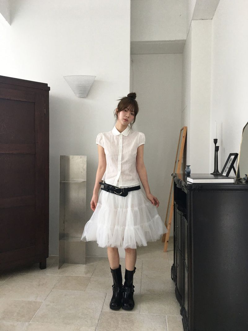 Baby sha midi skirt
