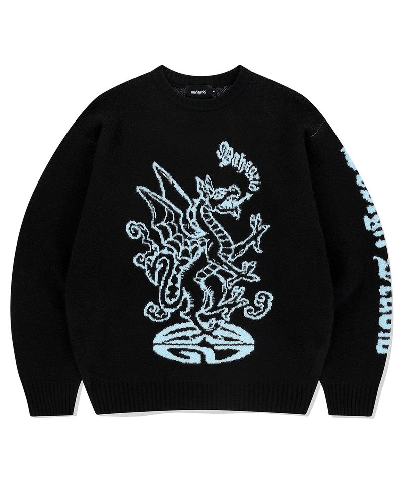 mahagrid(マハグリッド)の「FIREDRAKE KNIT SWEATER(Tops)」
