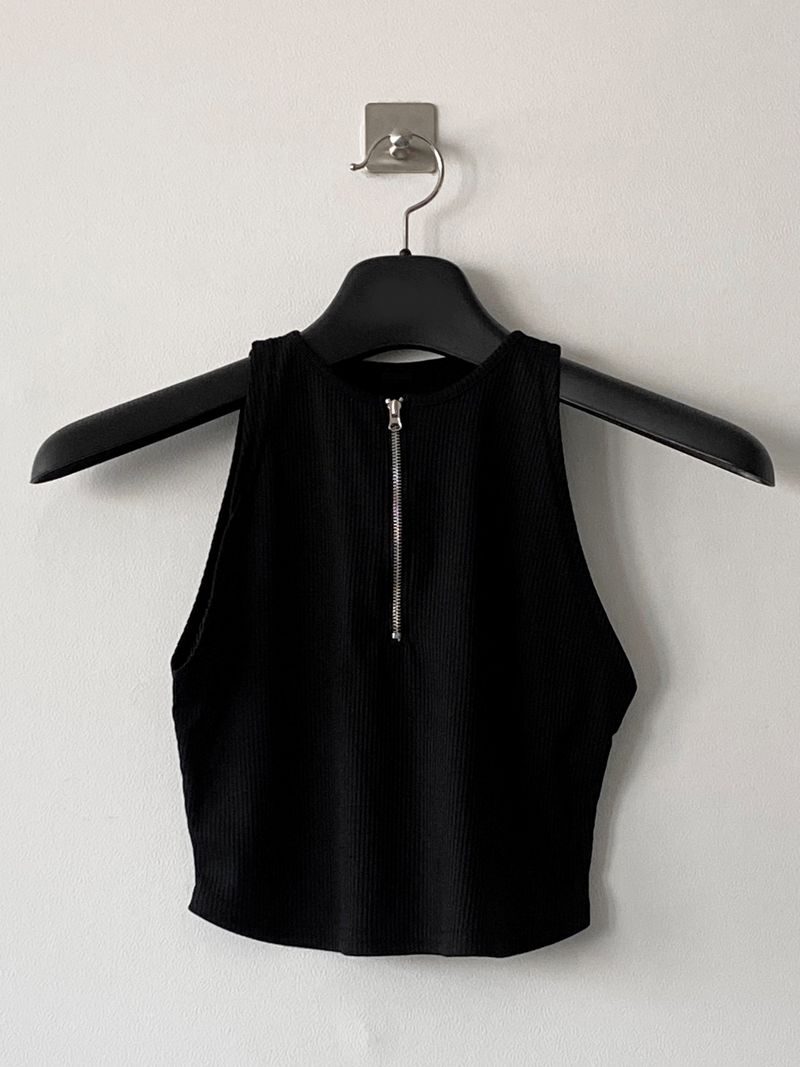 Margaret crop sleeveless