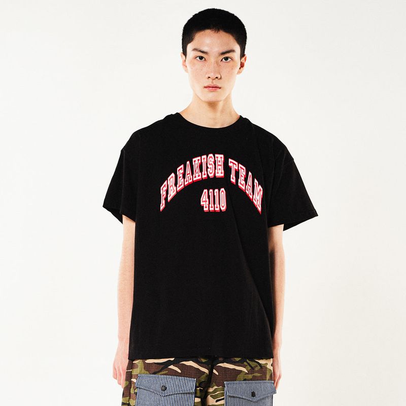freakishbuilding(フリーキッシュビルディング)の「FREAKISH 4110 SHORT SLEEVE T-SHIRTS (BLACK)(Tops)」