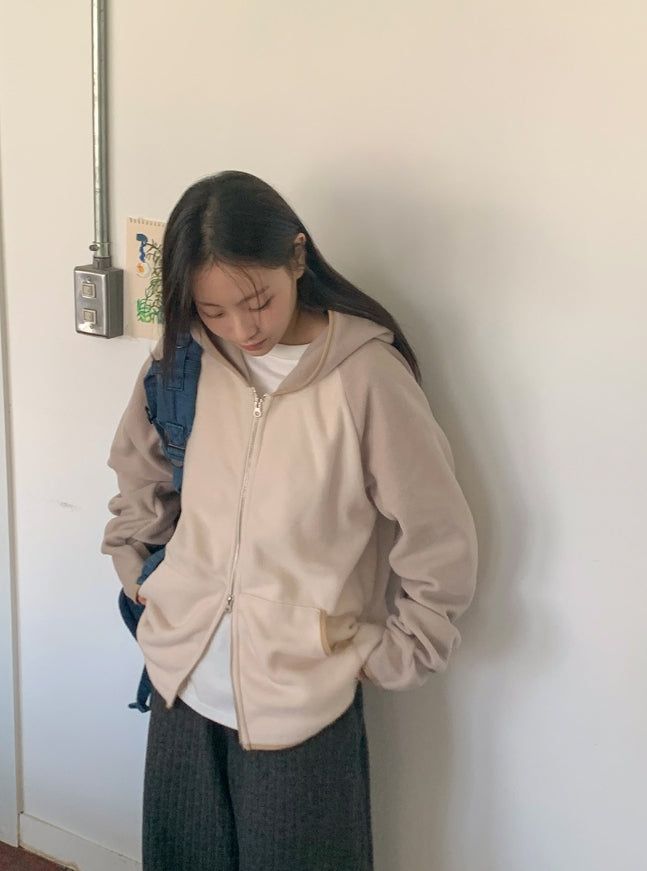 BAON（バオン）の「Camts Color Matching Fleece Hood Zip-Up Jumper（Jackets/Outerwear）」