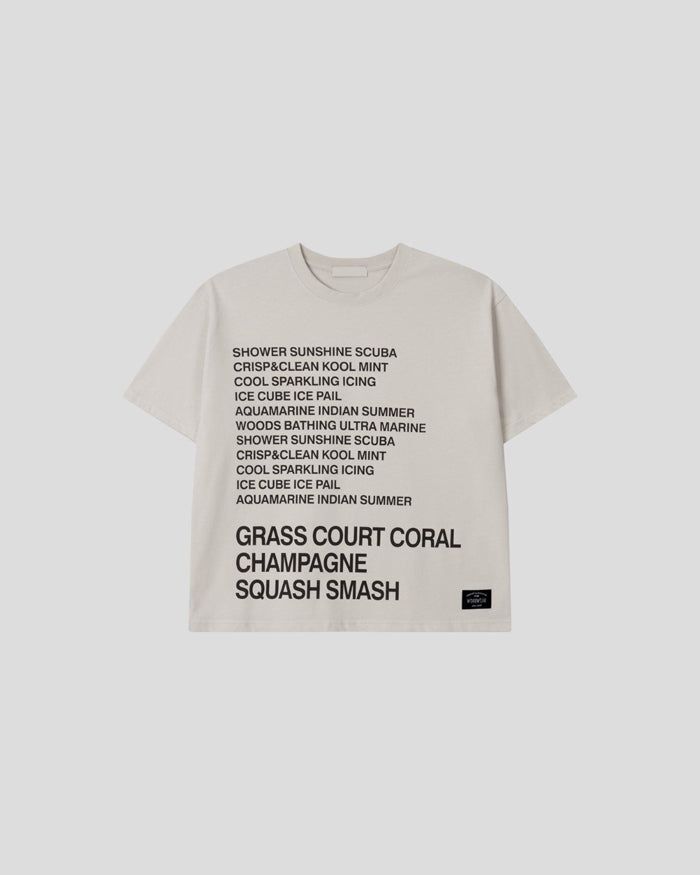 (UNISEX) Ss Slogan Over T-shirt