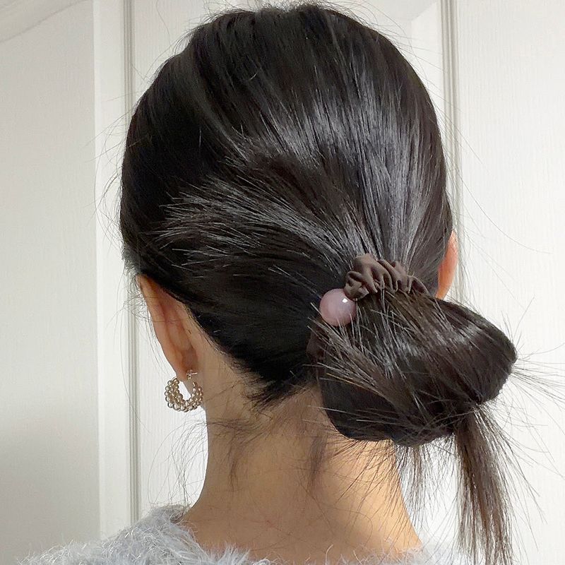 Stone point scrunchie (7color)