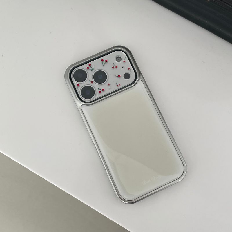 yellow silver bumper case