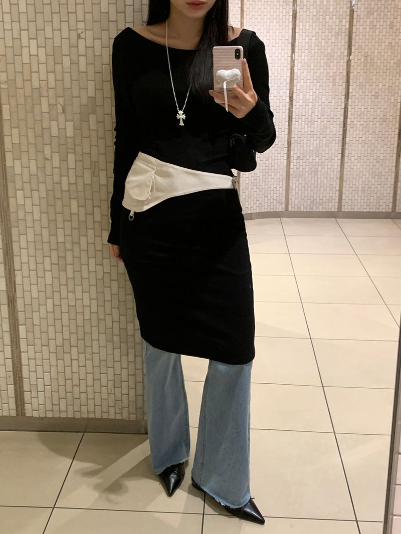 [MADE] Jardic Back Long Dress