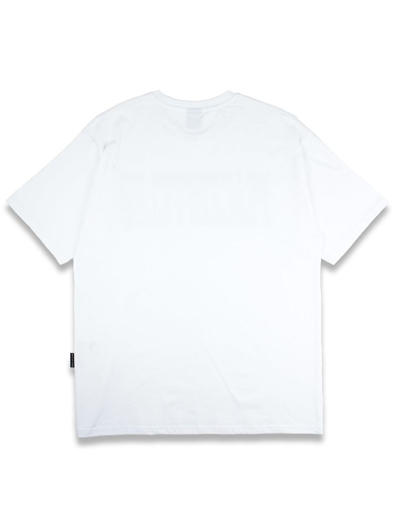 Gradation_Logo Short Sleeve Tee WHITE