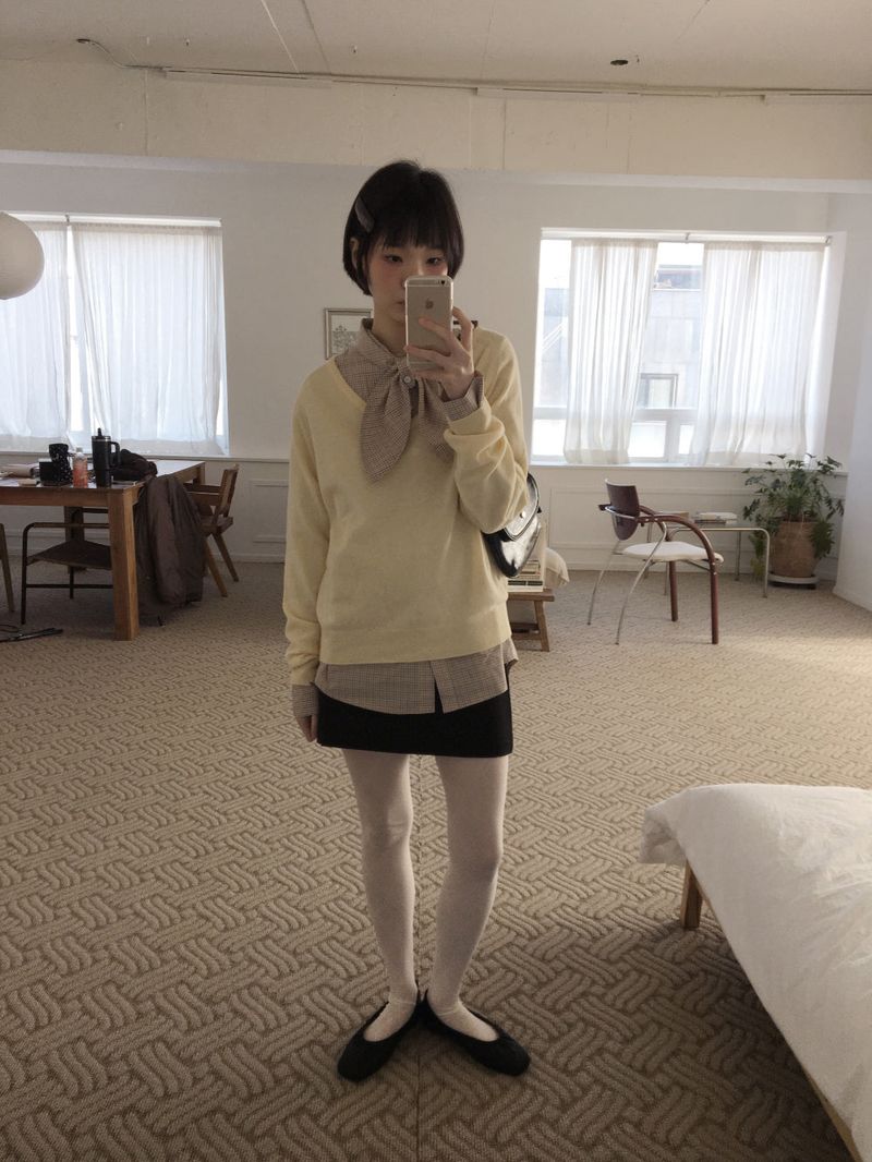 Montmartre pocket skirt (2color)