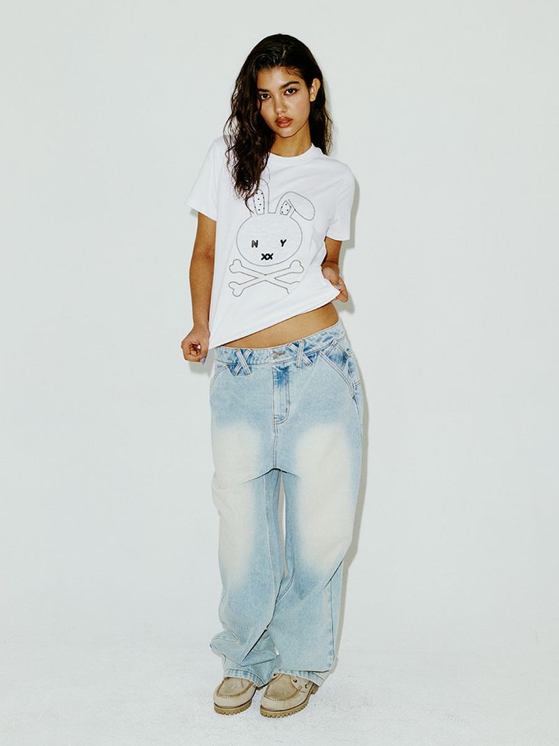 BUNNY TEE WHITE