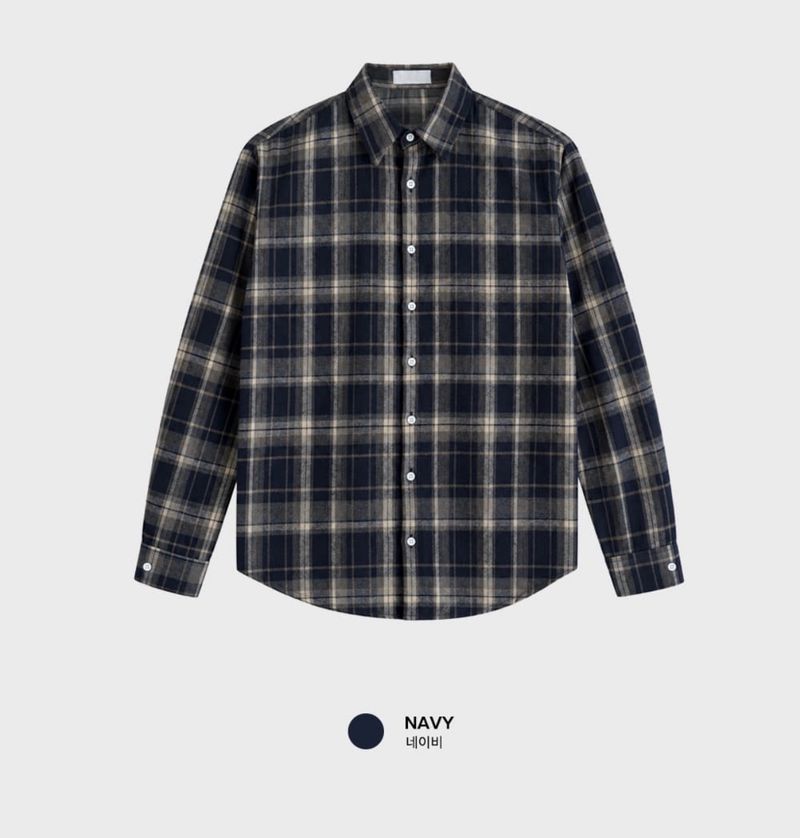 Look Slade Multi-Check Oversized Cotton Shirt