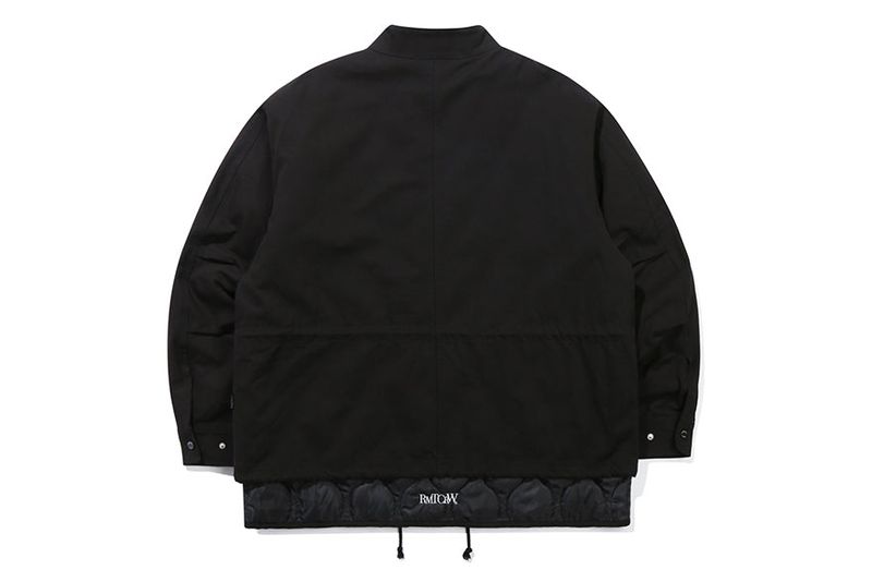 RECENT LOGO M65 PARKA_BLACK