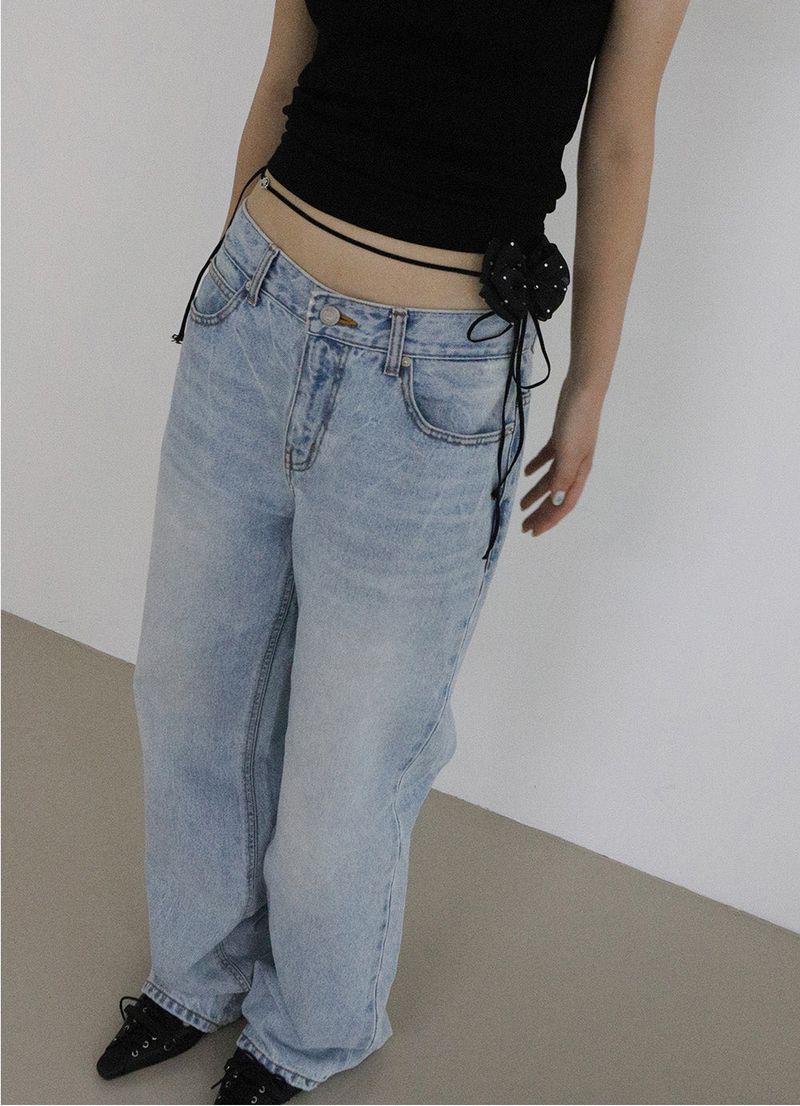 [MADE] Capsule02 Big Cubic Ribbon Belt Strap