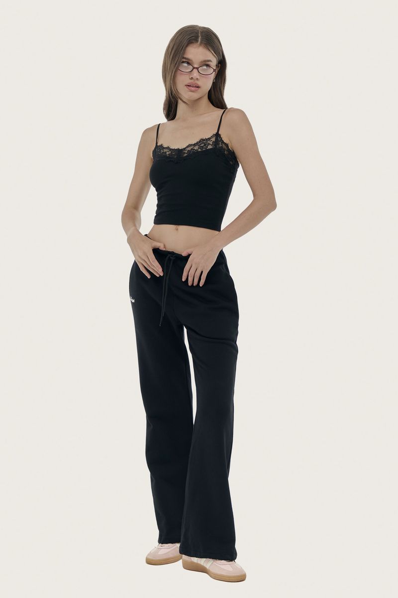 Cream donuts sleeveless, Black