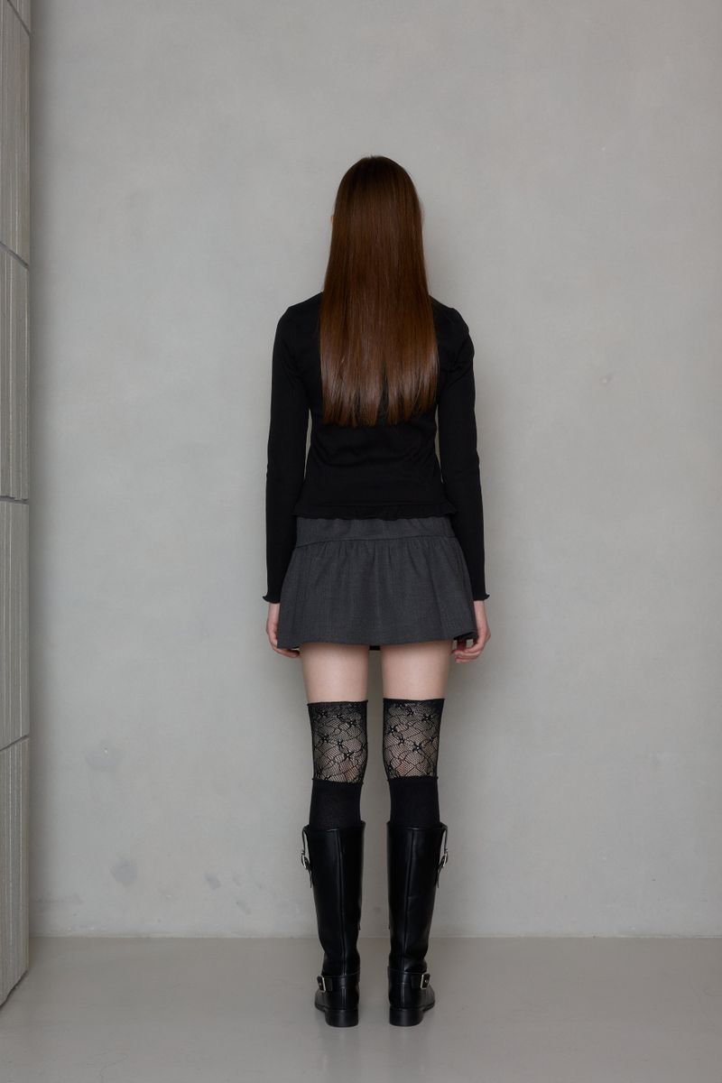 HUSH YOKE GATHER SKIRT