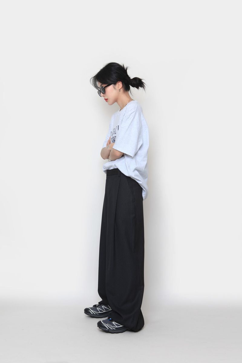 Mixed Striped Slacks