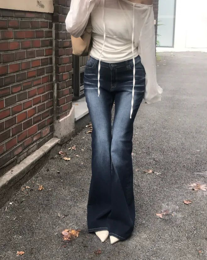 cloudemotion（クラウドエモーション）の「セルバーンローブーツカットデニムパンツ（パンツ）」