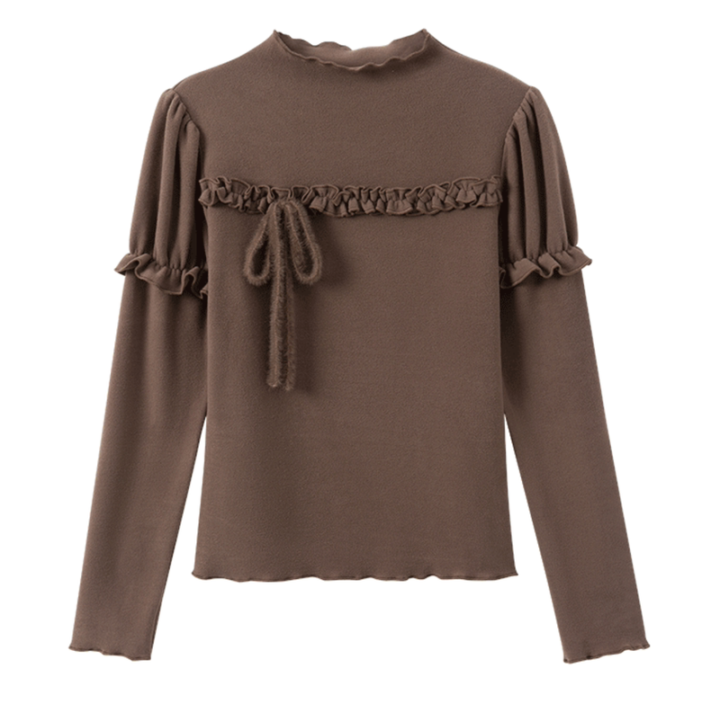 Bay Frill Knit T-Shirt