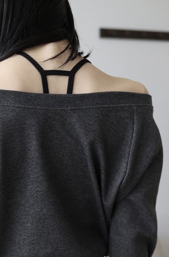 Halterneck cap slim sleeveless