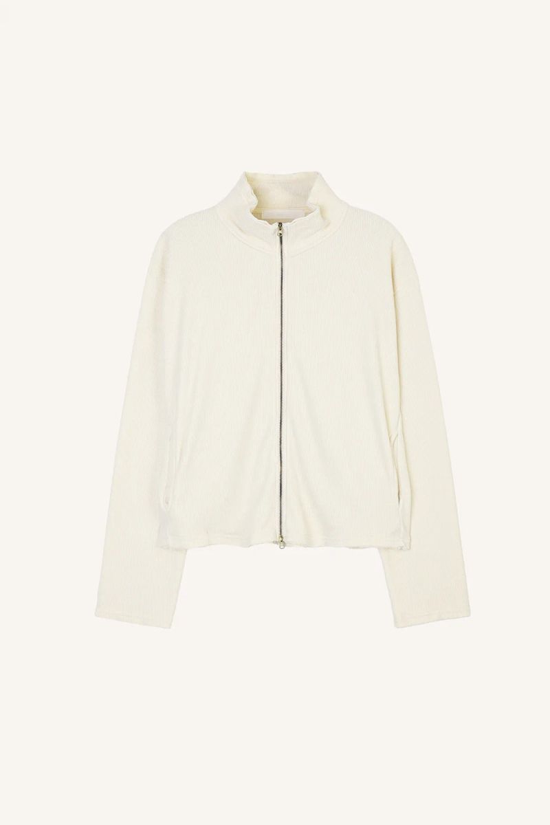 Soft Jersey Two-Way Zip-Up