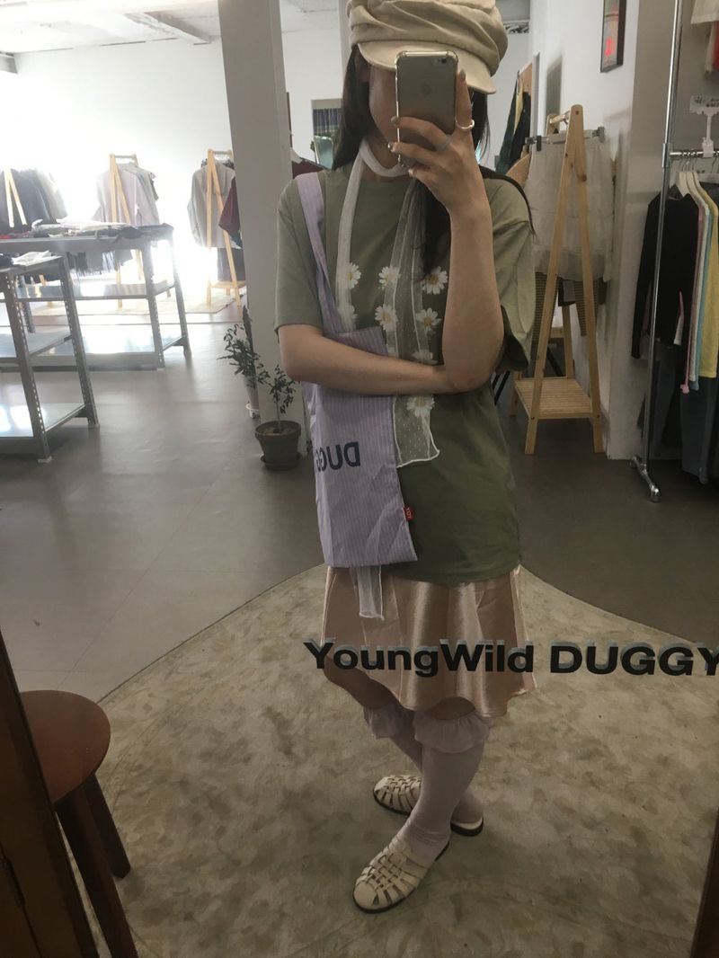 Cité slip midi skirt (5color)