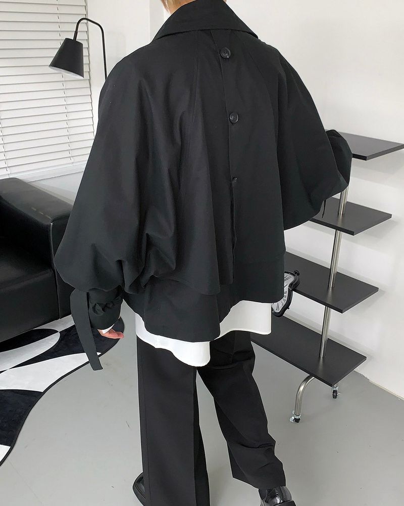 GM Balloon Short Trench Jacket (2 colors)