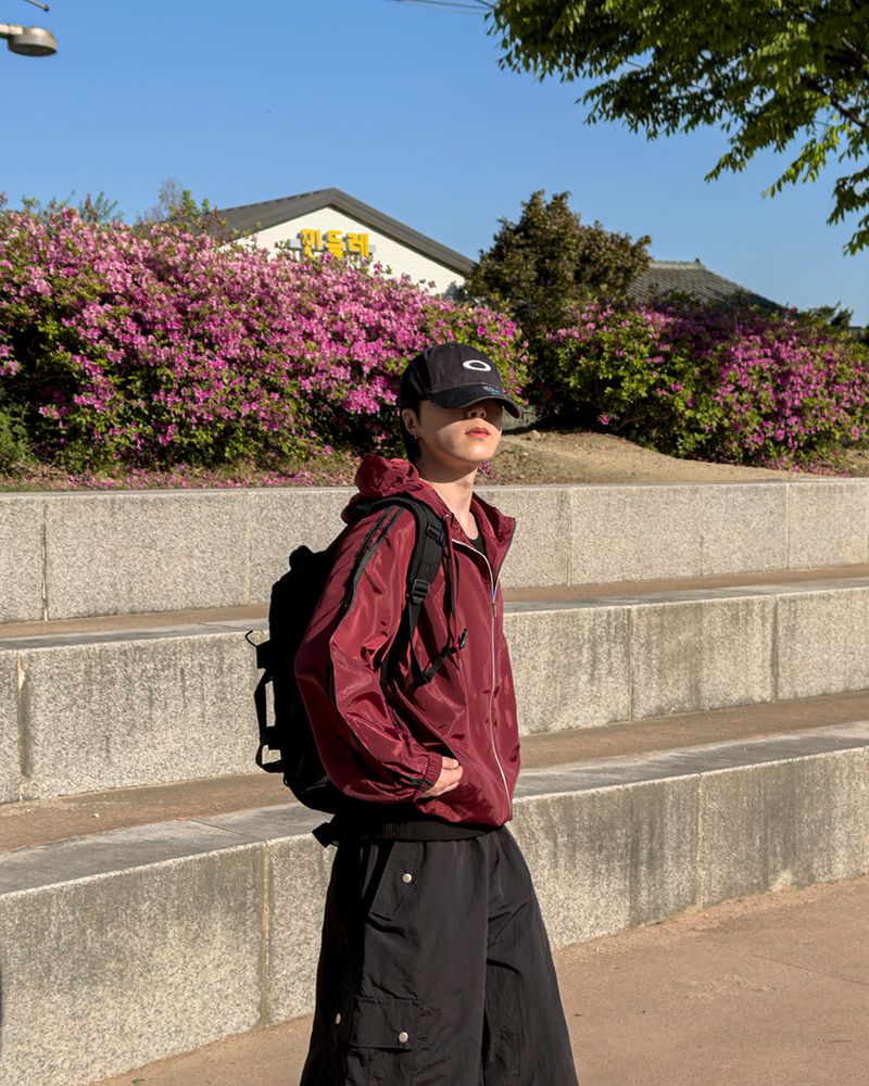 Dian Lightweight Hood Track Windbreaker