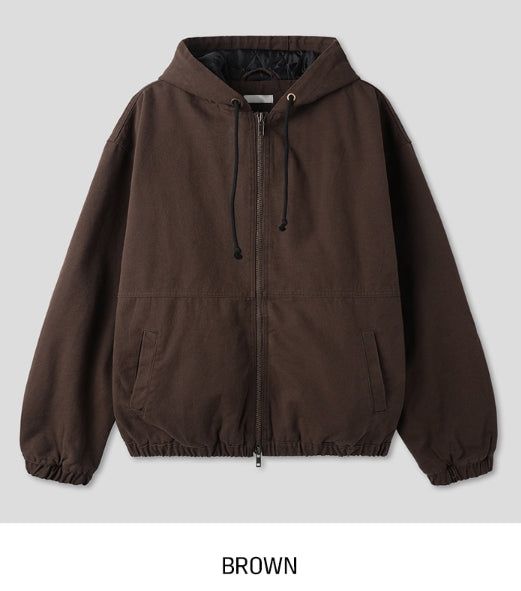 Tray Quilted Work Hood Jacket