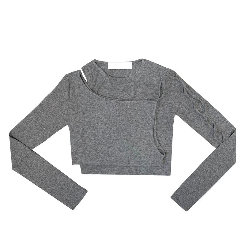 Ling ribbon layered T