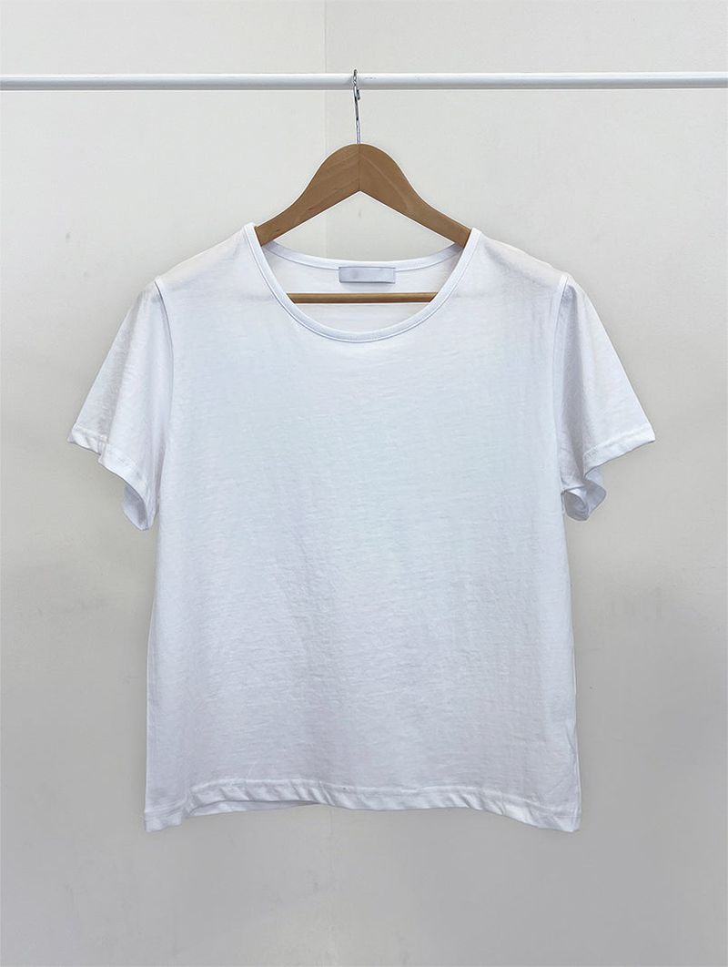 SILKET U-NECK TEE (3C)