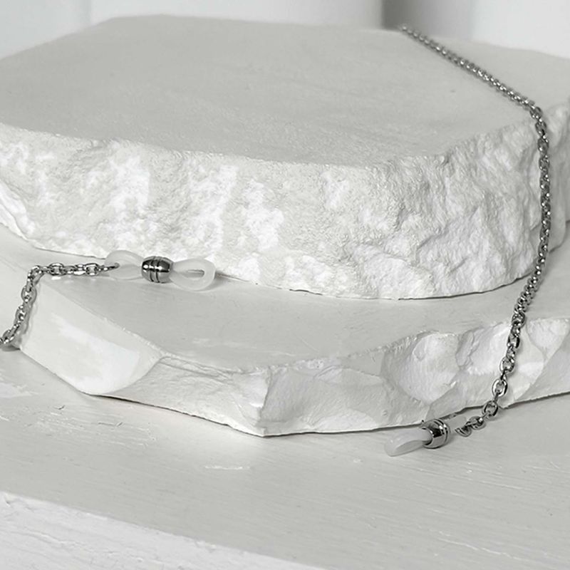 BLESSED BULLET（ブレスドブレット）の「ss-Original glasses chain necklace_silver（Accessories）」
