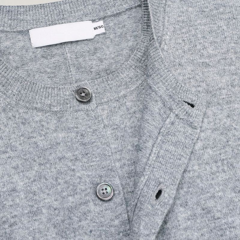 Doom knit layered cardigan