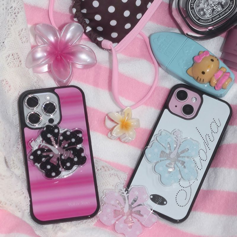 [MADE] pink stripe case