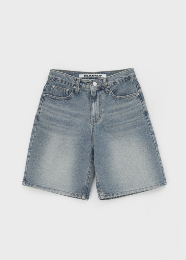 [B-DENIM] ESSENTIAL HALF SHORTS 040