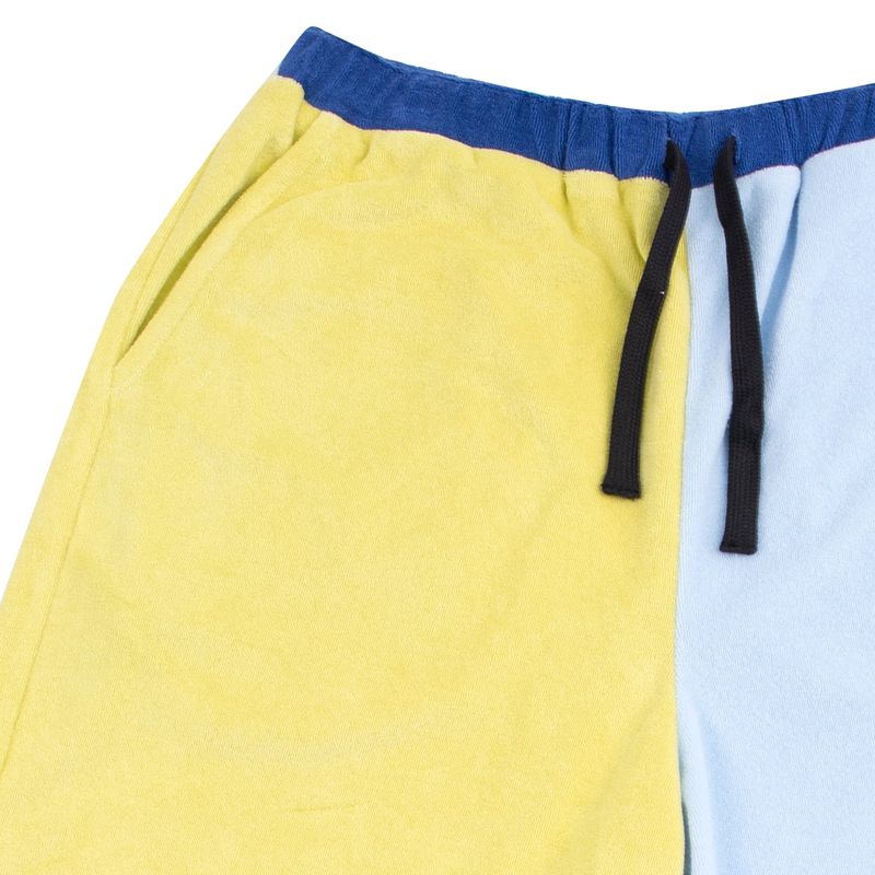 EXOTIC TERRY OPEN COLLAR SHORT-PANTS (UNISEX)_SYS0PT02EY