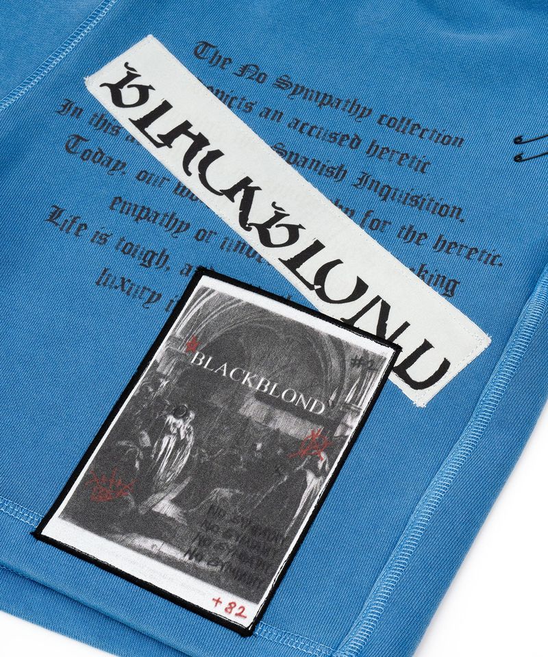 BBD Chaos Patch Pigment Sweatshorts (Ocean Blue)