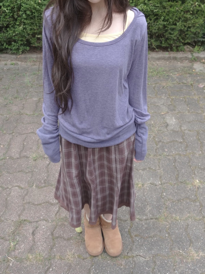 cherry hood tee