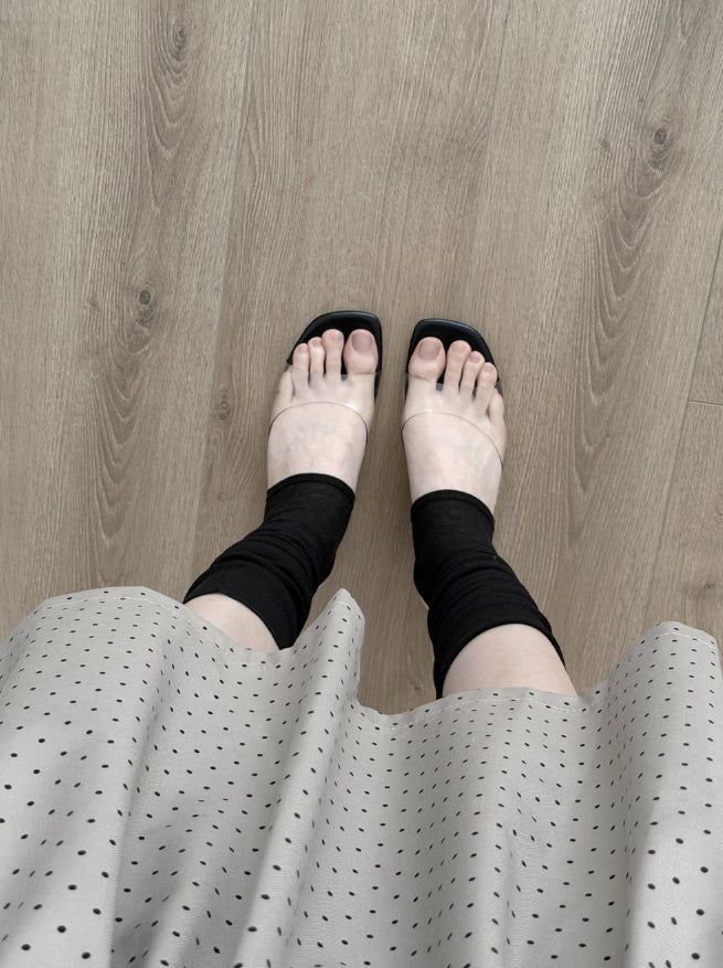 Cier See-through Long Leg Warmers