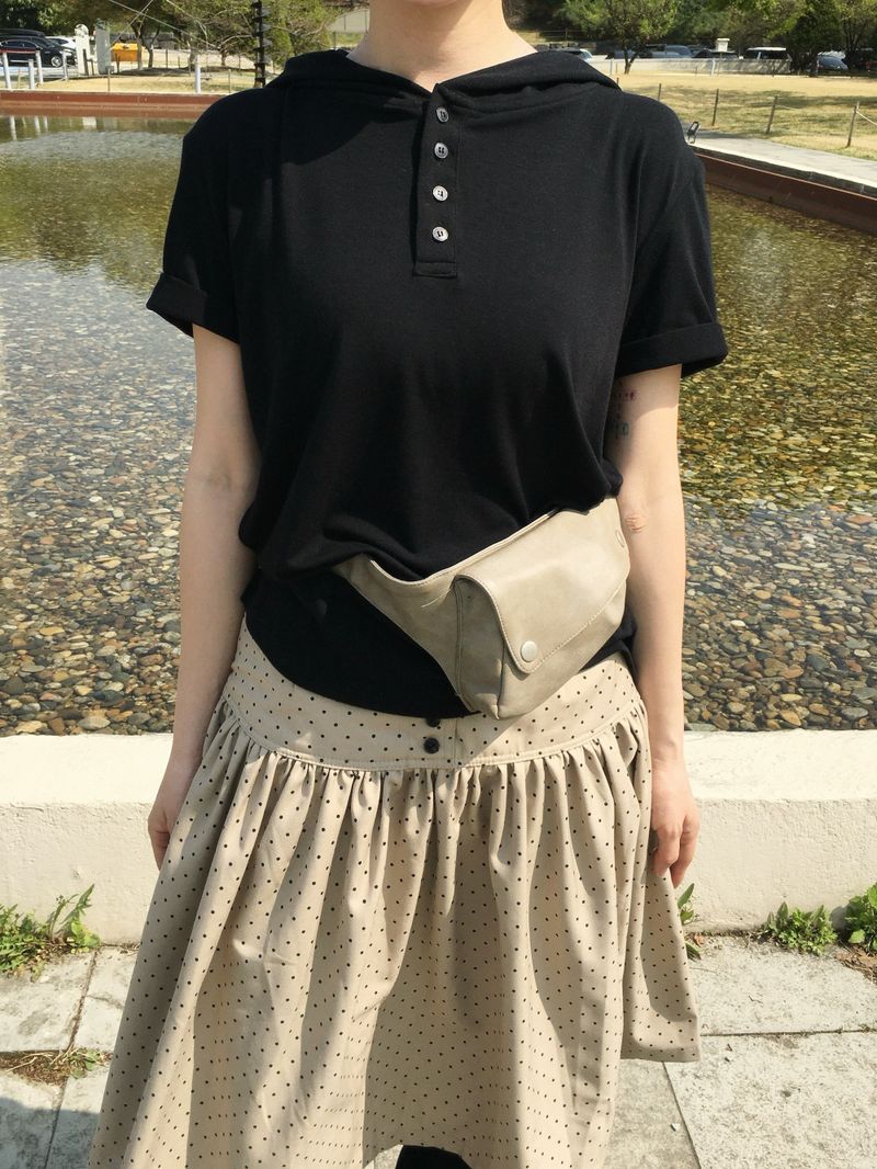 Fuse Eyelet Leather Waistbag (2c)