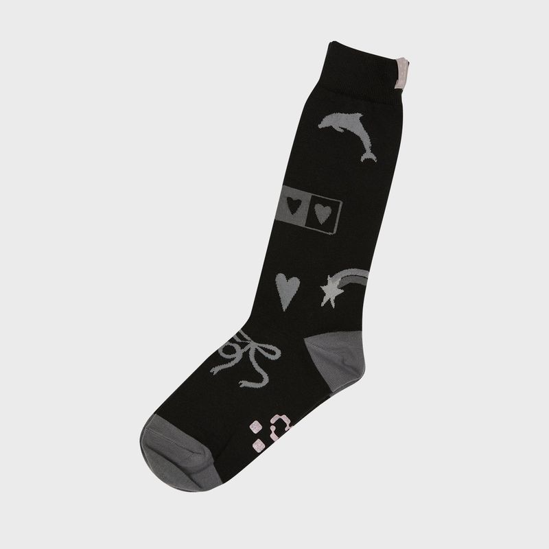 Dolphin Label Socks