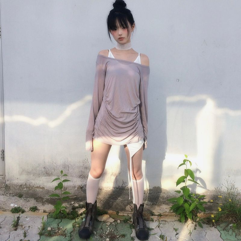 ner.ui.bin(ノエビン)の「Mood shirring tension t(Tops)」