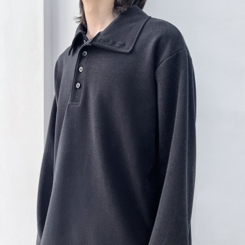 2-Way Stand Collar Long Sleeve