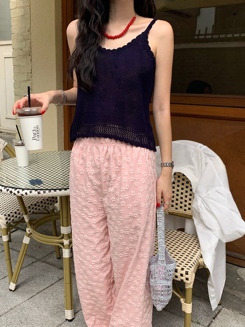 [MADE] RODYL FRILL KNIT SLEEVELESS