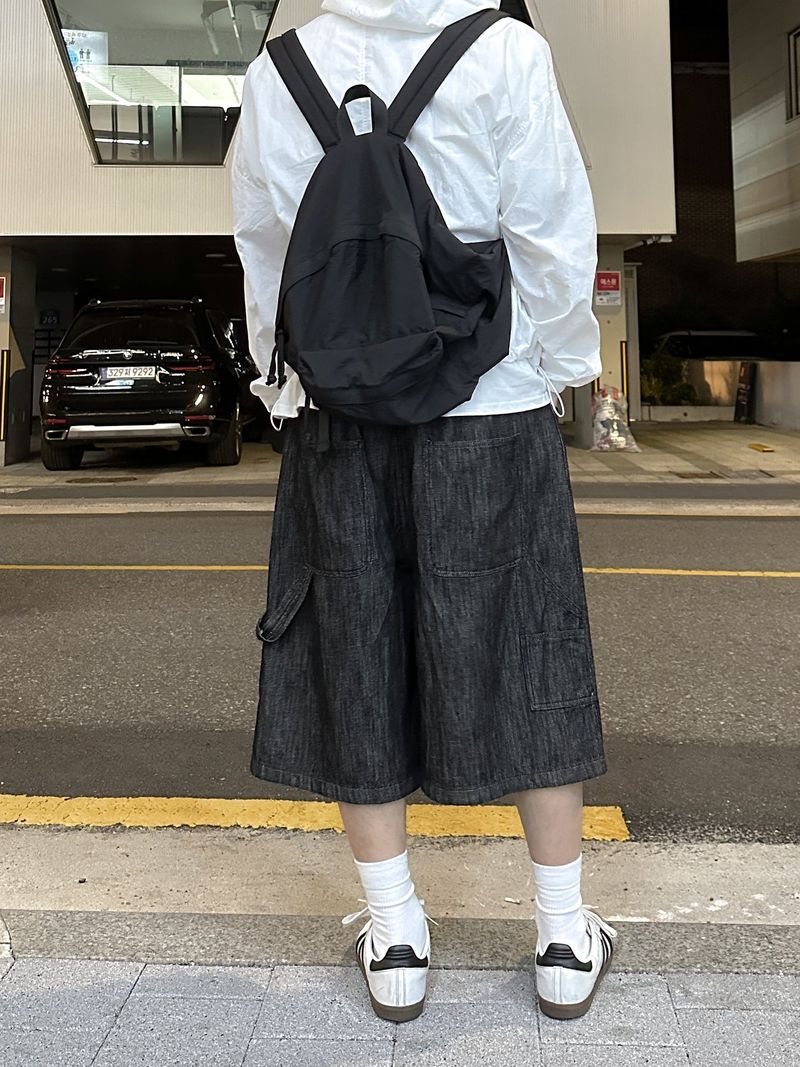 [Linen] Carpender Banding Bermuda Pants