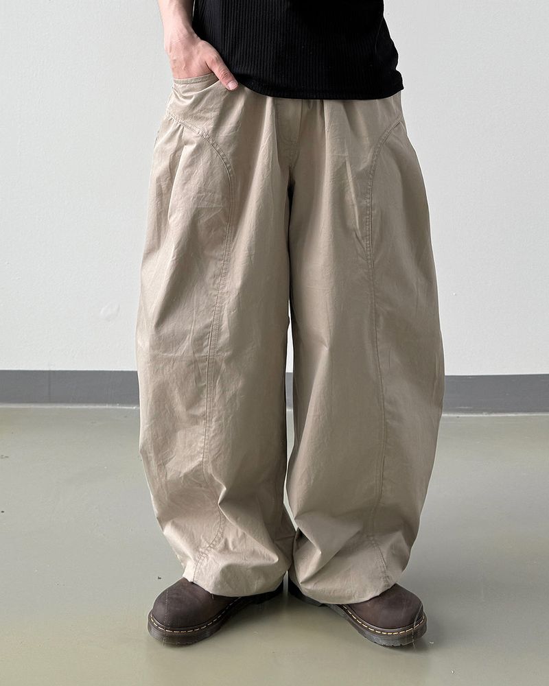 Traillin Cotton Seam One-Tuck Pants