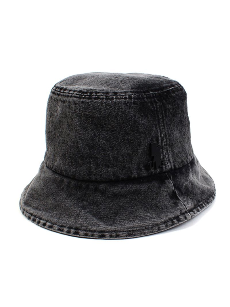 Washing Black Denim Bucket Hat