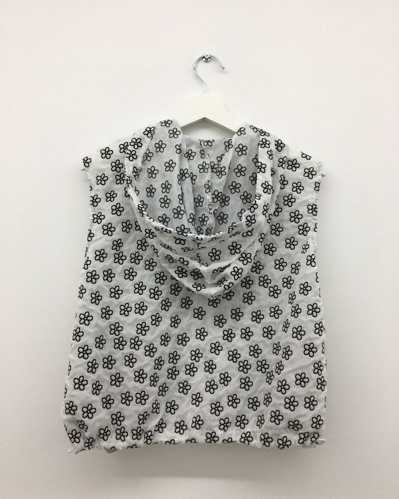Milky Flower Hoodie Jumper (2color)