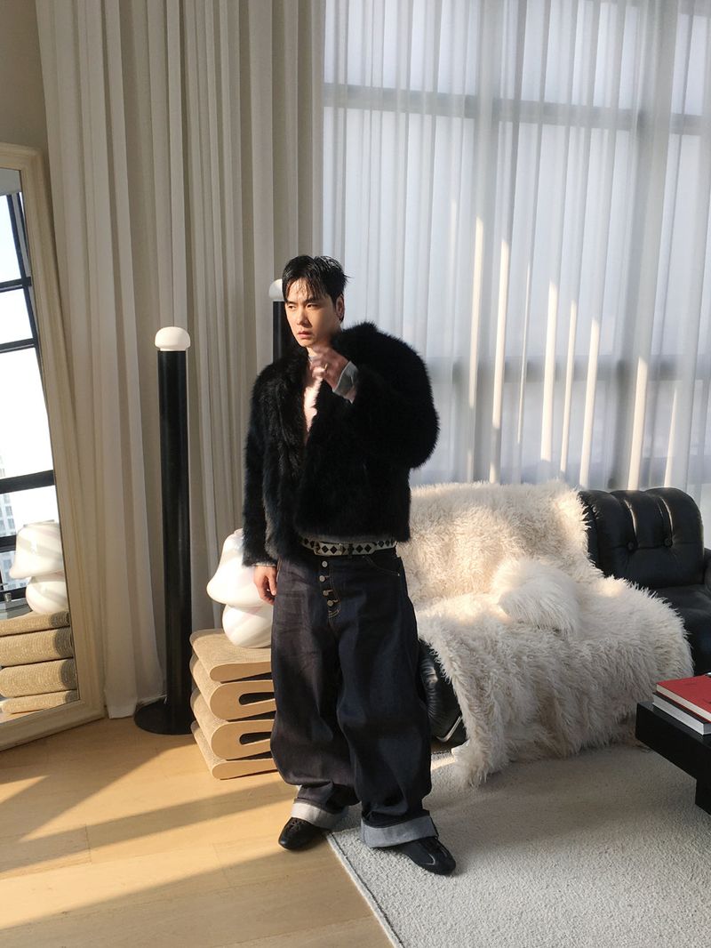 No.1530 O fur snap JK