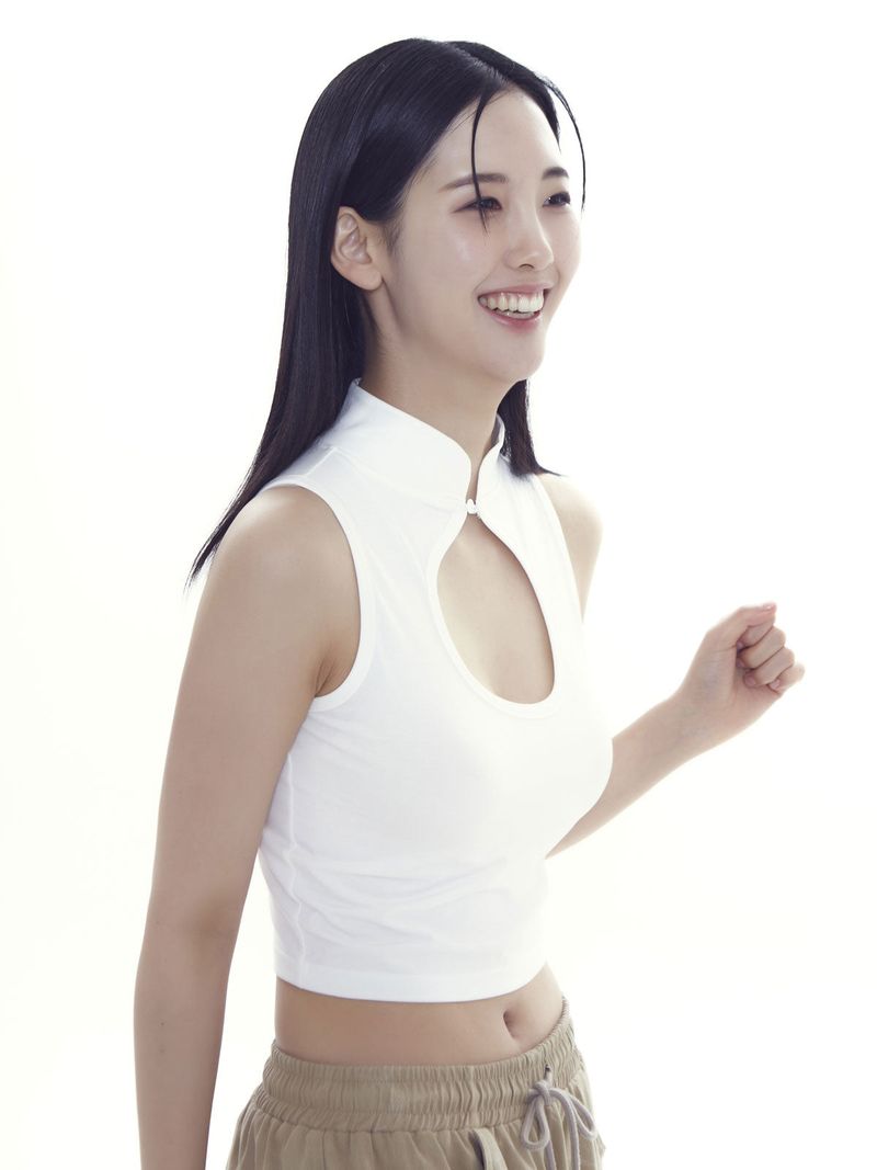 circlecut sleeveless bolero_wh