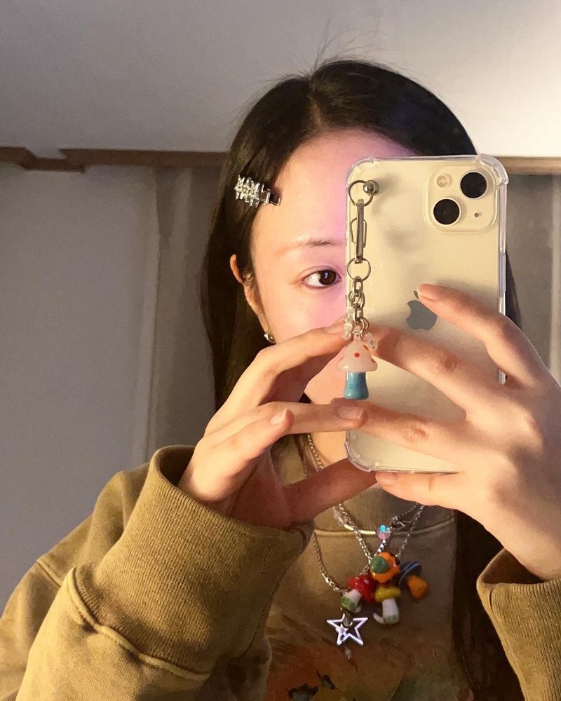Crystal three stars hairpin